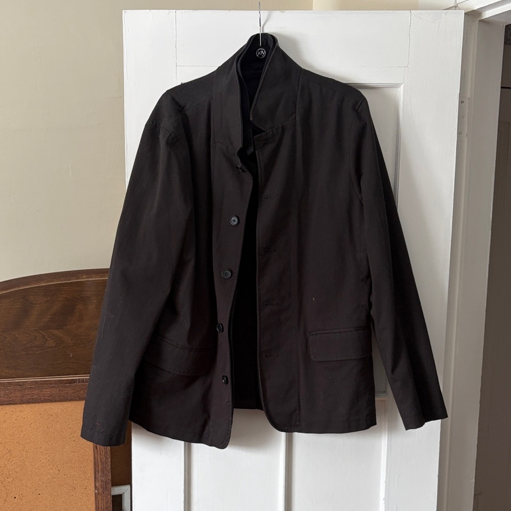 All Saints Men's Black Lightweight Jacket